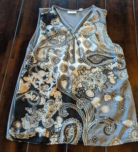 New York & Co Sleeveless Dressy Blouse
